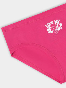 Цена за 2 штуки! Трусы слипы для девочек розовые - Mark formelle фото 3