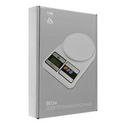 Весы кухонные Luazon LVK-704, электронные, до 7 кг, белые - Luazon home фото 10