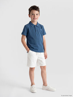 Polo Yaka Nak??l? Erkek ?ocuk Ti??rt