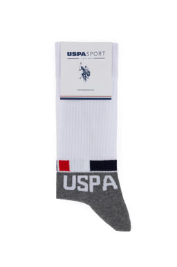 Erkek Gri Melanj _orap Sepette S_rpriz _ndirim - U.s. polo assn фото 4