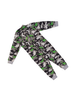 Комбинезон детский флисовая зеленая вспышка