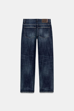 TRF LOW-RISE BAGGY TAPERED JEANS - Zara фото 15