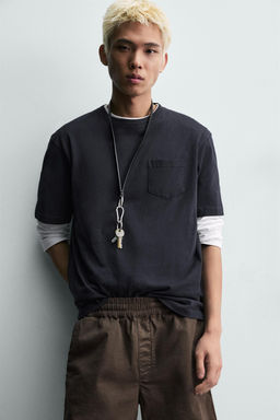 BERMUDA TWILL RELAXED FIT / Marr?n