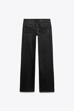 TRF WIDE-LEG LOW-RISE JEANS - Zara фото 20