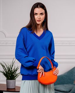 Свитшот Футер 2-х нитка с V-образным вырезом - Sahar art lab фото 8