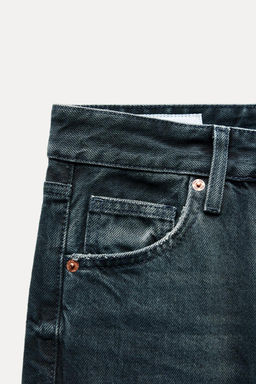 TRF WIDE-LEG MID-WAIST JEANS - Zara фото 15