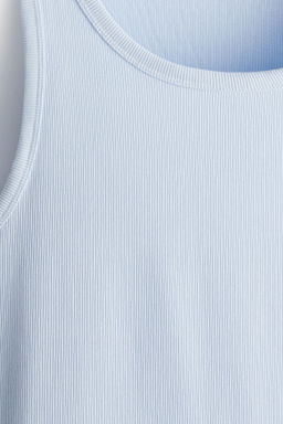 Camiseta sin mangas en canal? Slim Fit - H&m фото 4