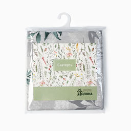 Скатерть Доляна Tropics, 144?220 см, 100% хлопок, 164 г/м?