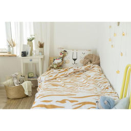 Постельное бельё 1.5-спальное «Этель» Sleepy tiger, бязь