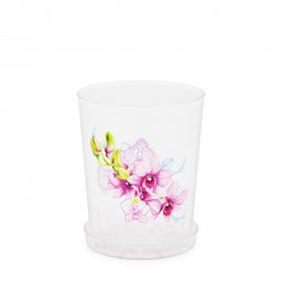 Цена за 2 шт. Горшок цв. для орхидеи 1,2л. М1603