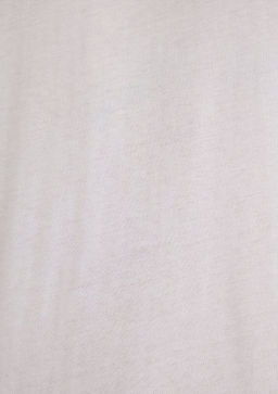 K?rm?z? Miav Bask?l? Beyaz Tisort - Mavi фото 8