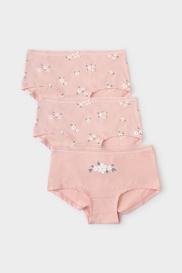 Crockid _ К 1964-3уп/дымчатая роза,ромашковое поле трусы для дев