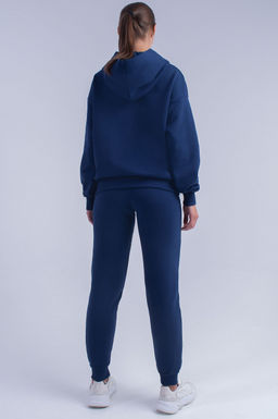 Арт. 2521 Костюм с брюками женский 44-52 (5 шт) Цвет:верх-темно-синий, низ-темно-синий