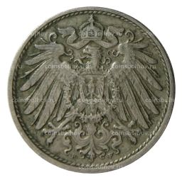 10 пфеннигов 1912 года F Германия