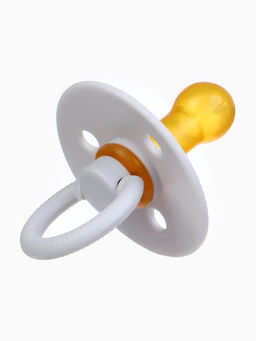 Соски-пустышки, от 3 мес., латекс, классические, в контейнере, набор из 2 шт., зелёный/серый, M&B