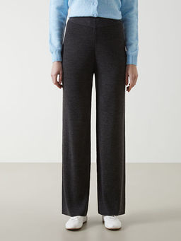 Beli Lastikli Kad?n Triko Pantolon