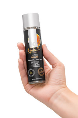 Съедобный лубрикант на водной основе JO Gelato Creme Brulee, со вкусом Крем Брюле, 120 мл