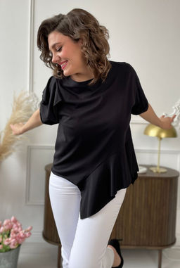 Блуза Rumoda 2122 черный  фото 3
