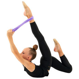Скакалка гимнастическая Grace Dance, 3 м, цвет сиреневый  фото 5