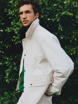 Chaqueta de nailon y algod?n encerada - H&m фото 6