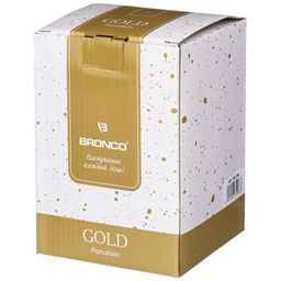 БАНКА С ДЕРЕВЯННОЙ КРЫШКОЙ BRONCO GOLD 16*11 СМ 1160 МЛ  фото 2
