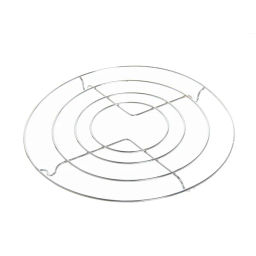 Цена за 5 шт. Подставка под горячее металлическая "Круг" 20 см Селфи