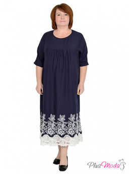 Платье Модель №596 размеры 44-82 - Plusmoda фото 7