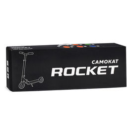 Самокат 2-х колесный ROCKET,колеса PU/ 145 мм,ABEC 7, белый
