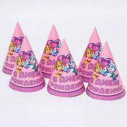 Посуда одноразовая бумажная на 6 персон «С днем рождения!», Щенячий патруль