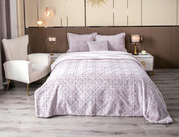Покрывало декоративное Shinshilla Dori (лаванда платина) 220х240