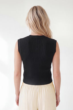 Женский топ вязаный лапша на пуговицах Happyfox