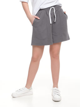 Шорты для девочки 22-4356 графит