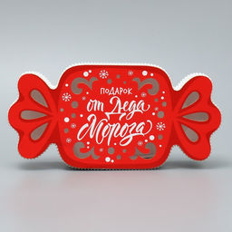 Коробка новогодняя подарочная Конфетка, 23.5 х 11.5 х 5 см - Дарите счастье фото 3