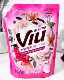 MUKUNGHWA Кондиционер для белья Aroma VIU роза (мягкая упаковка), 2,1л.