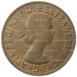 1 пенни 1964 года Австралия