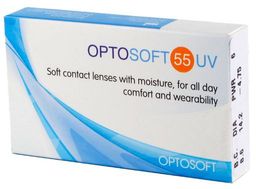 Линзы контактные Optosoft 55 UV  (6 шт)