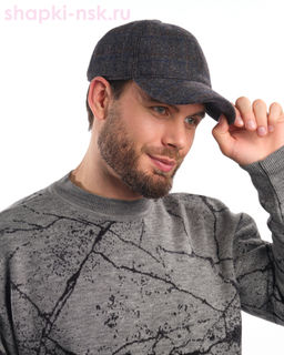 071-34 Бейсболка мужская флис (56-62)