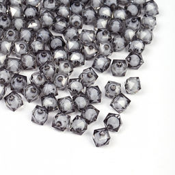 Бусины акриловые MAGIC HOBBY арт.MG.3246-20 цв.20 серый &Oslash;10мм уп.500г