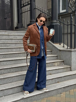 Жакет AURA 1138-176 теплая карамель