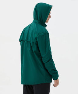 Куртка ветрозащитная JOGEL DIVISION PerFormPROOF Shower Jacket, темно-зеленый  фото 11