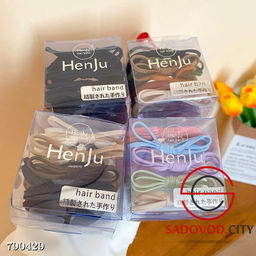 Набор эластичных резинок для волос с бантами 5шт