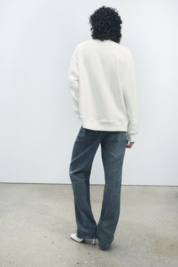 FLORAL PRINT SWEATSHIRT - Zara фото 6