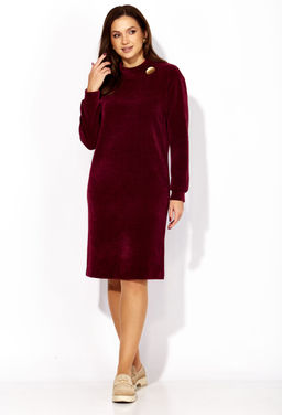Платье ТАиЕР 1410 винный  фото 4
