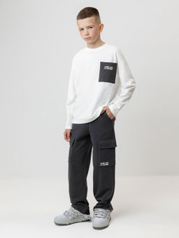 КР 400859/антрацитовый 3902 к602 брюки для мал - Crockid фото 3