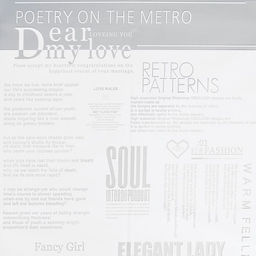 Цена за 20 шт. Плёнка матовая Модный журнал белый, 0,58 х 0,58 м - UPAK LAND фото 3