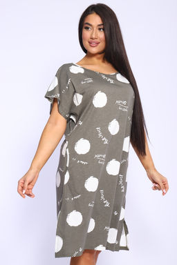 Платье с рисунком горох Арт. 1057