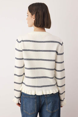 Bordo Dugme Detayl? Yumusak Dokulu Triko H?rka TWOAW26HI00038 - Trendyolmilla фото 20