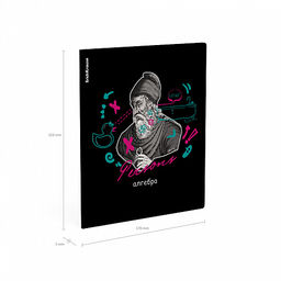 Цена за 5 шт. Тетрадь общая ученическая с пластиковой обложкой на скобе ErichKrause Persons, Алгебра, 48 листов, клетка фото 4