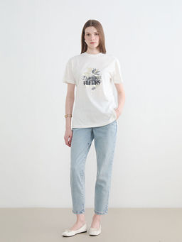 Джинсы женские Beli Lastikli Slouchy Fit на резинке Slouchy Fit