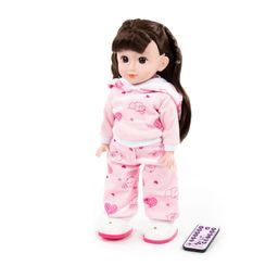 Кукла Вика (36 см) на прогулке (ходит, танцует, разговаривает, поёт, рассказывает сказки, воспроизводит мелодии, повторяет слова, туфельки светятся) (в коробке) - Полесье фото 2